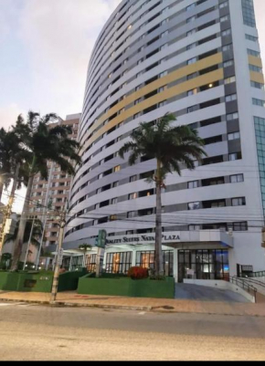 Apartamento Hotel Quality Suite Natal com vista e 100m da praia de PN